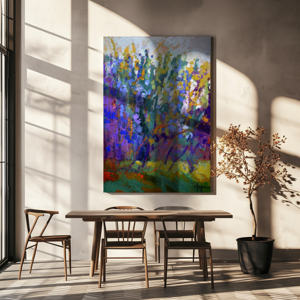 Levendige bloesems | Canvas