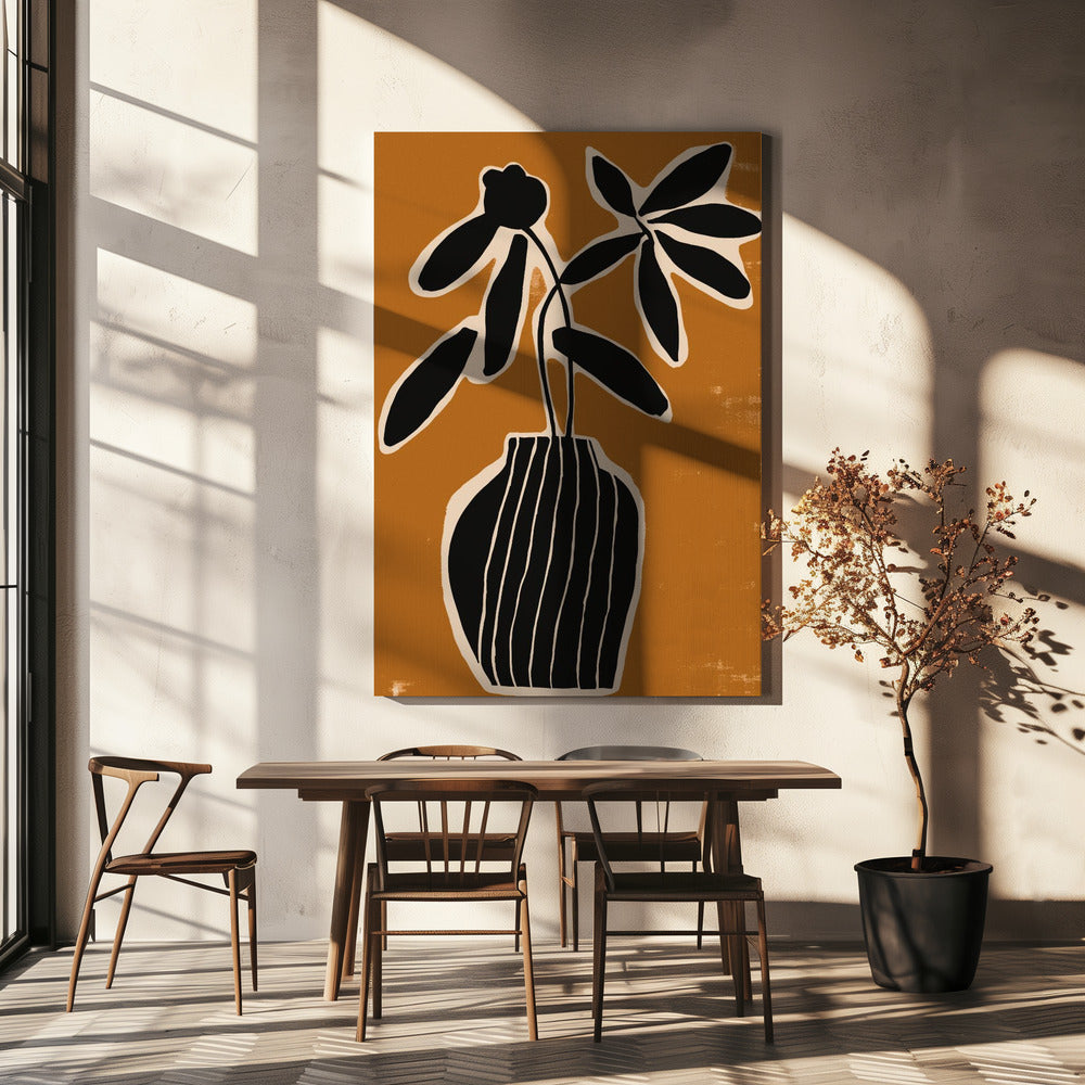 Oker Stilleven nr. 2 | Canvas