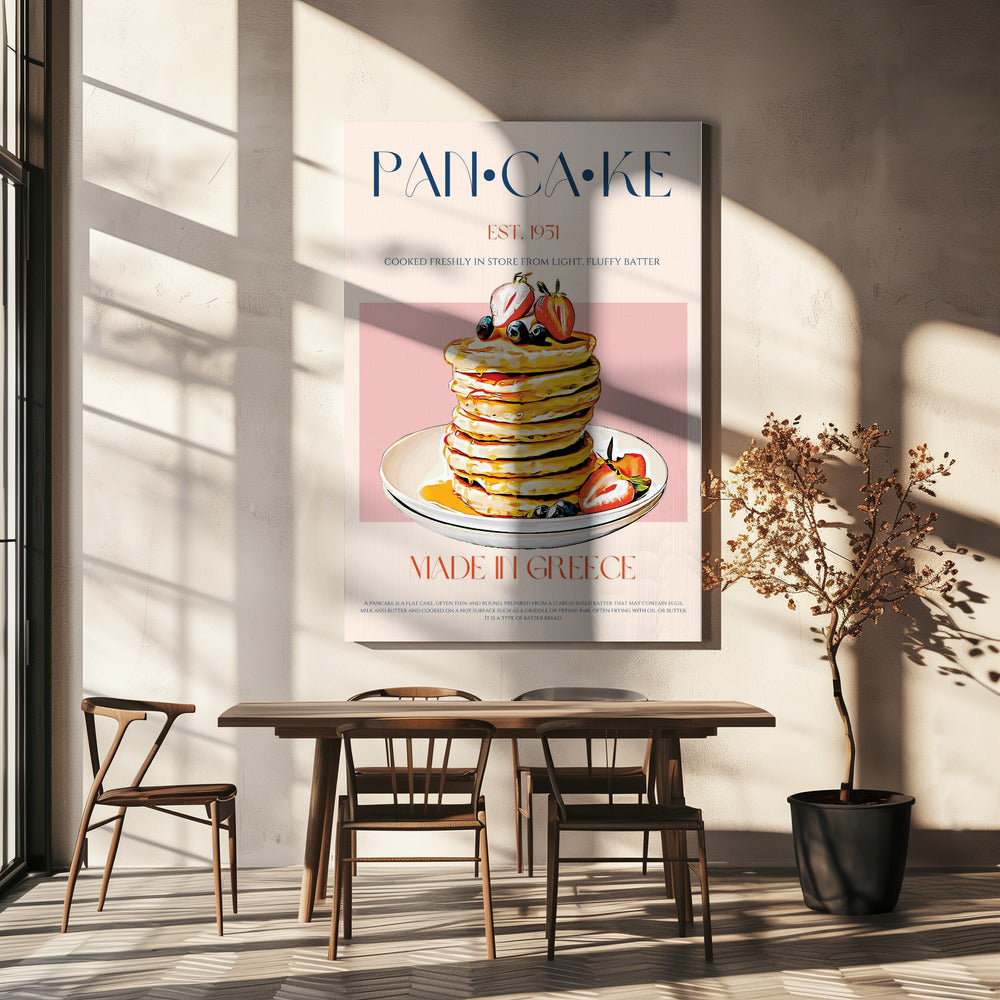 Fluffy Greek Pancakes | Canvas