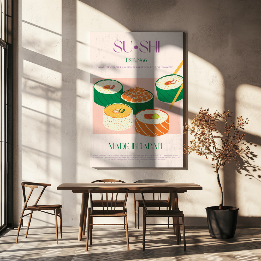 Sushi Delight | Canvas