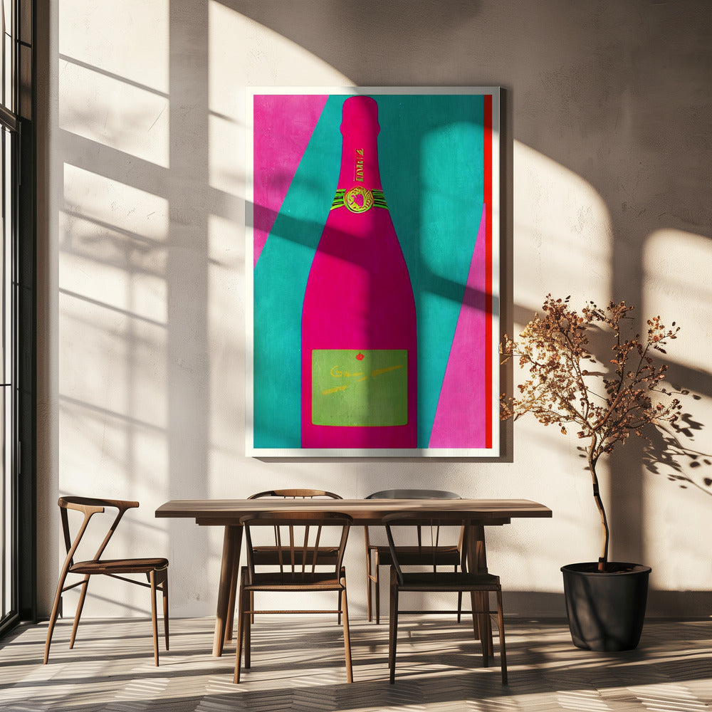Roze Champagne | Canvas