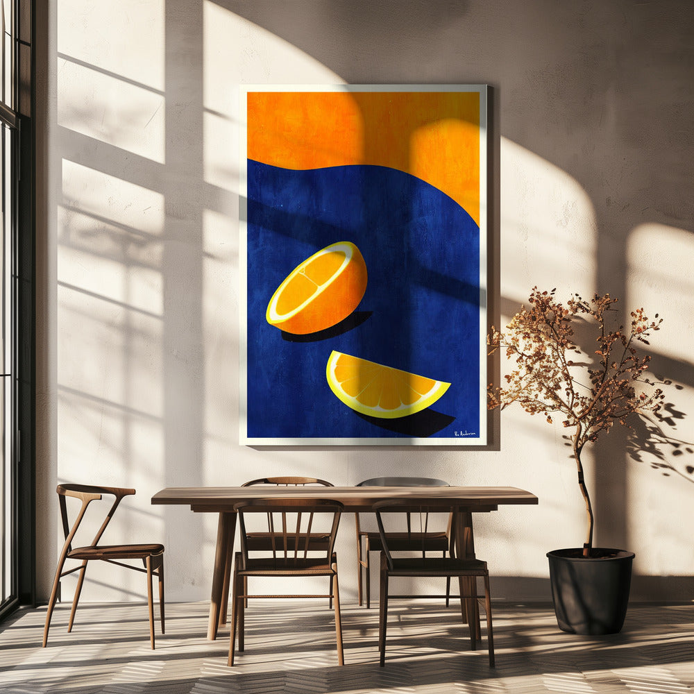 Petit Déjeuner, Deux Sinaasappelen | Canvas