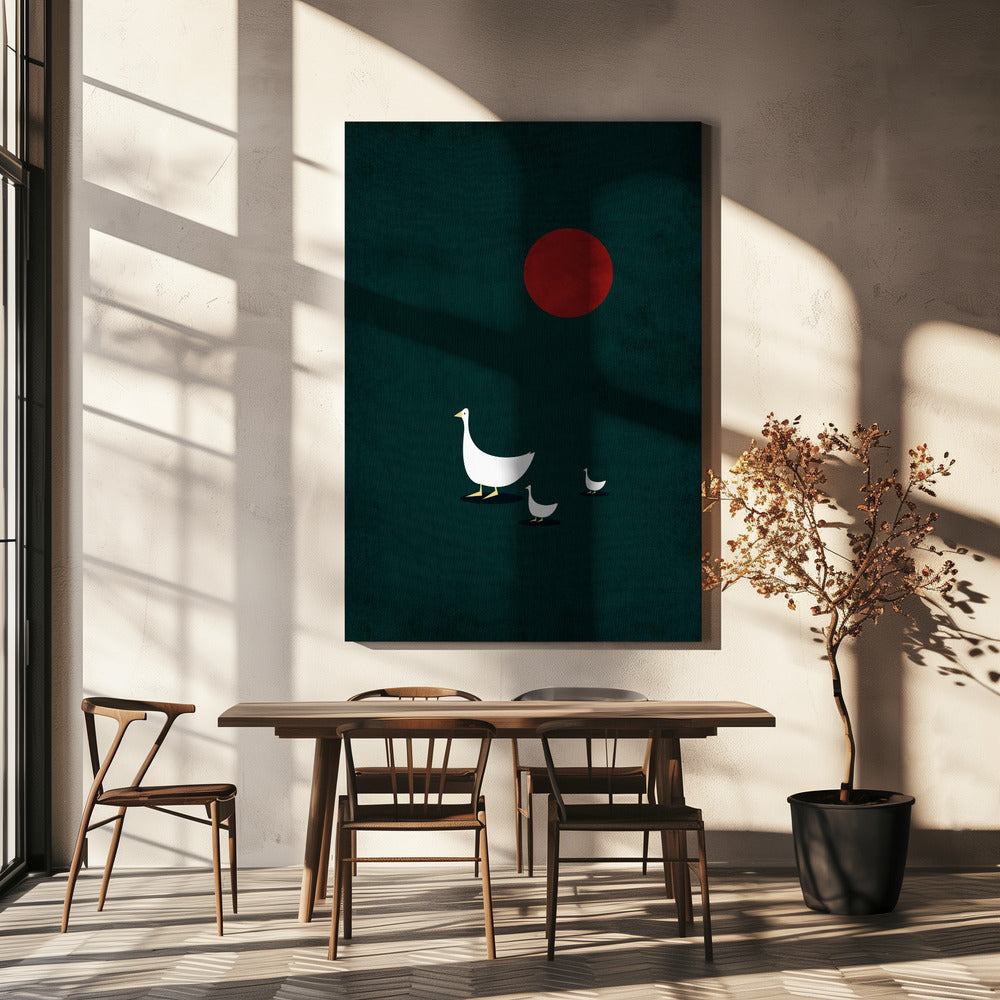 Zonnige kant van het leven | Canvas