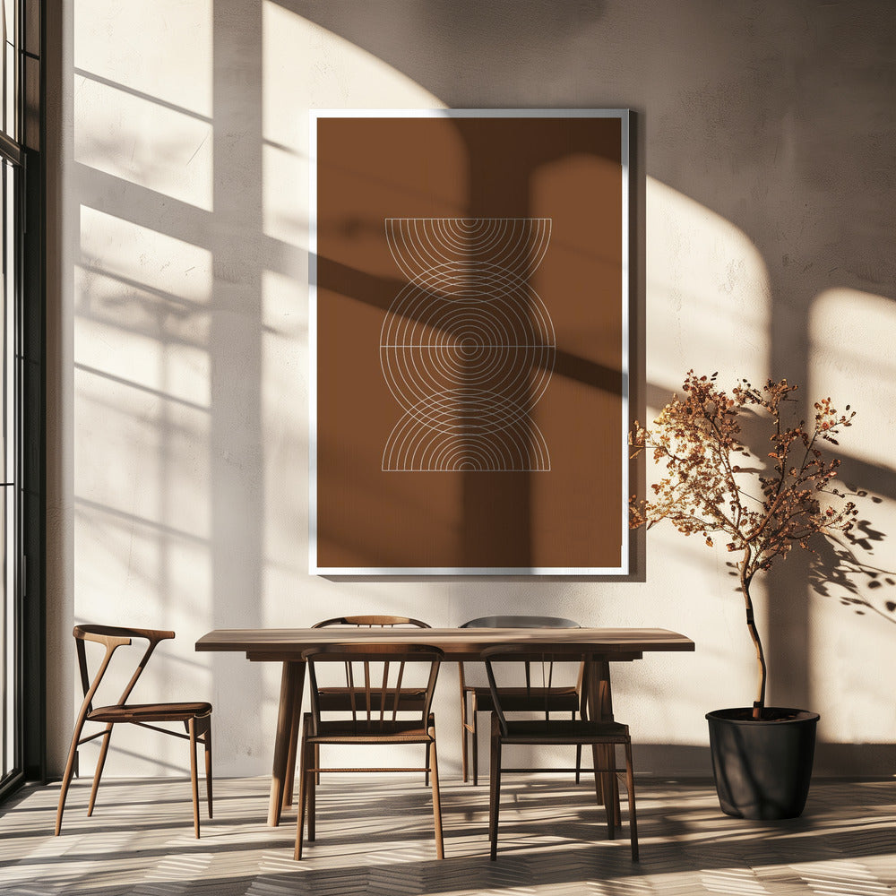 Symmetrie Golven | Canvas