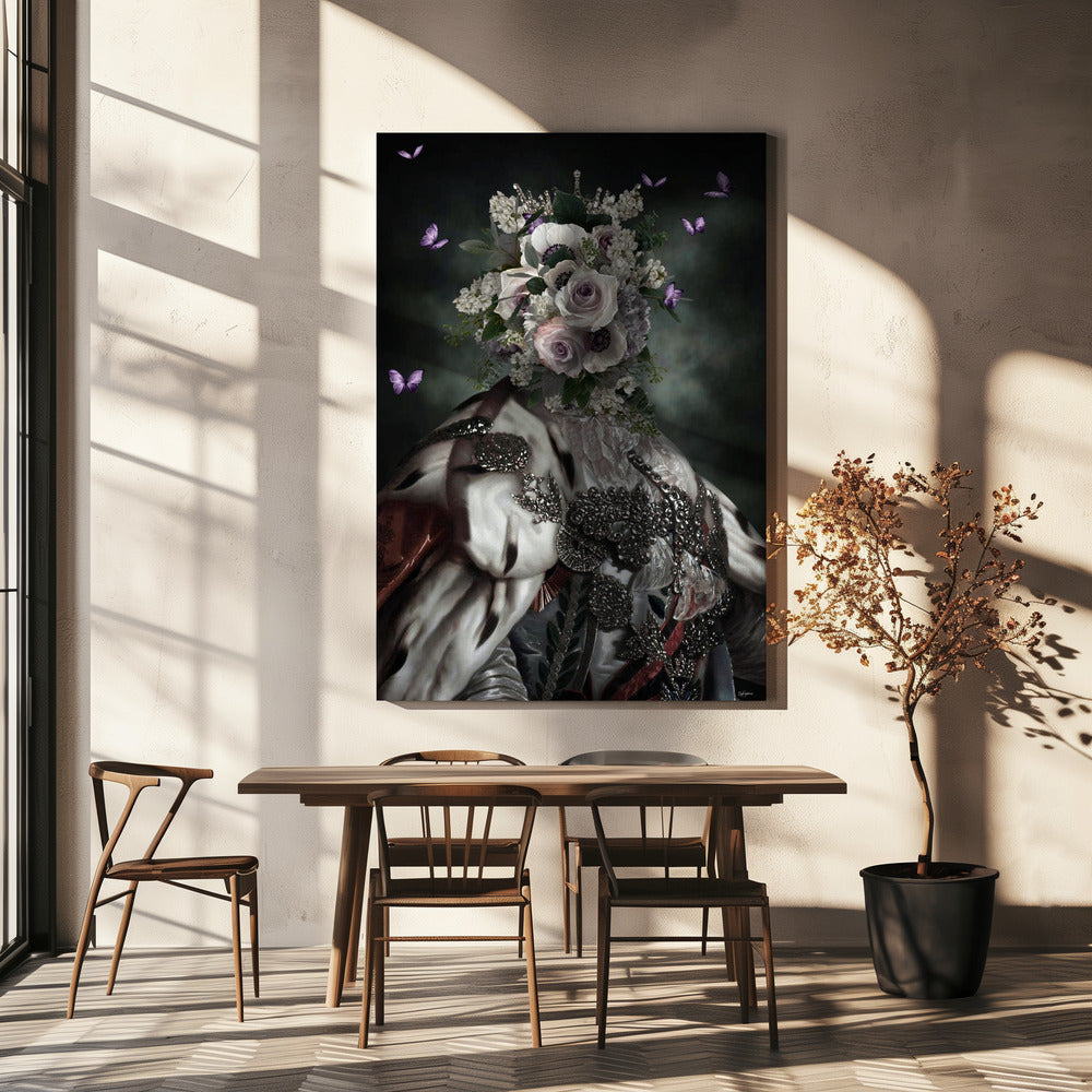 De mijmering van het kroonmeisje | Canvas