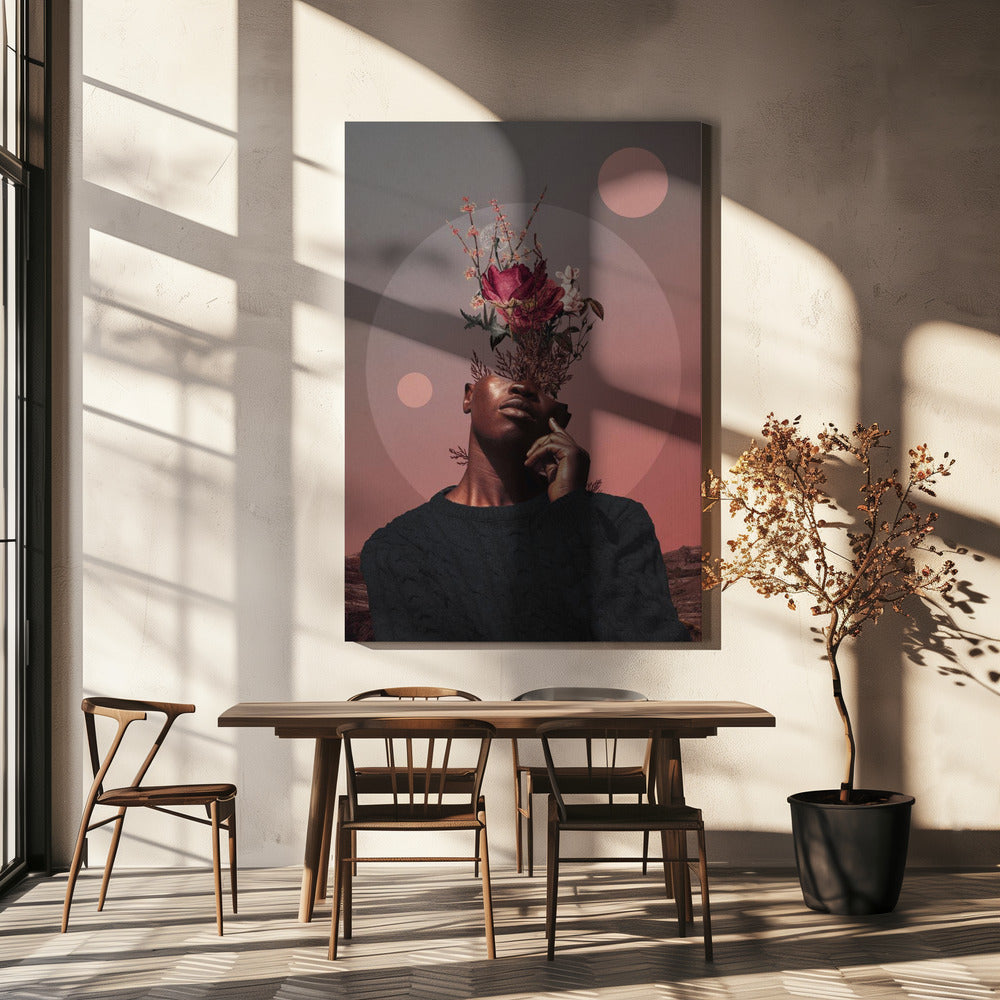 Bleke herinneringen aan de schemering | Canvas