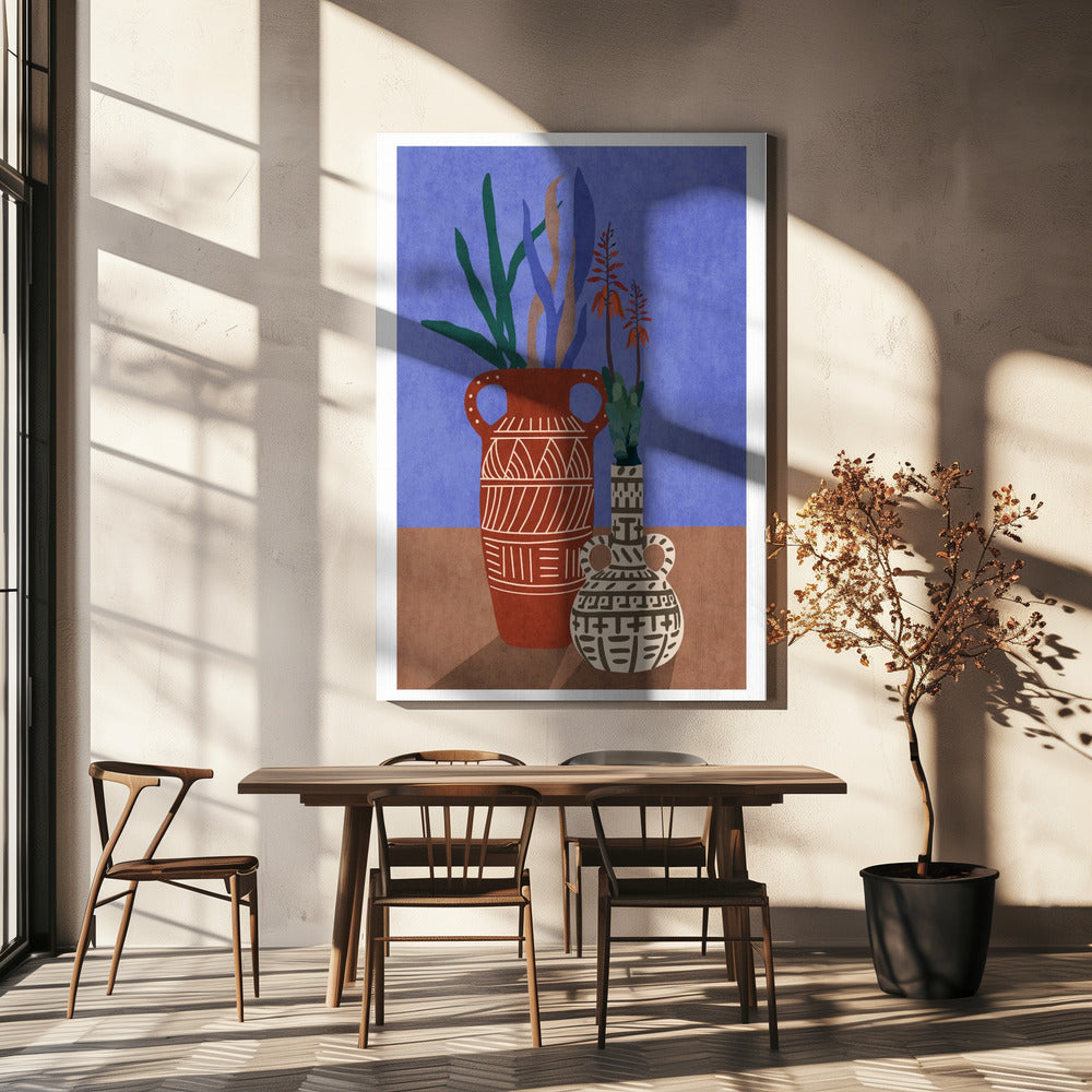 Flower Vase 3ratio 2x3 Print By Bohonewart | Canvas