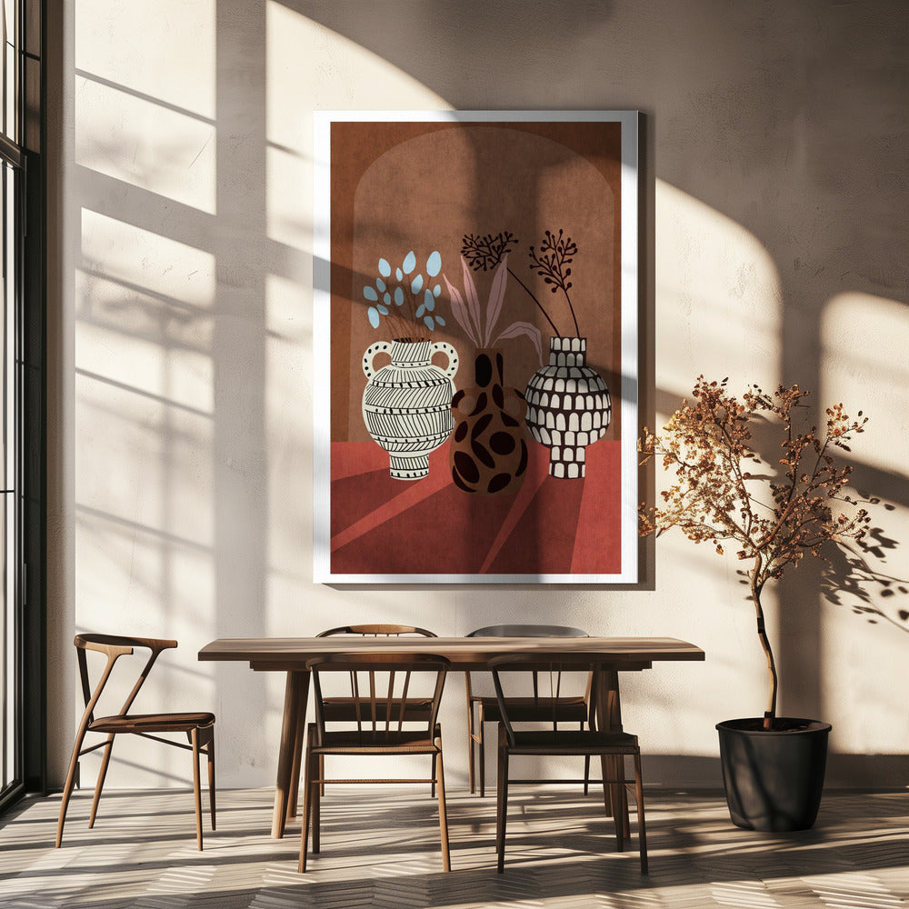 Geometric Vases | Canvas