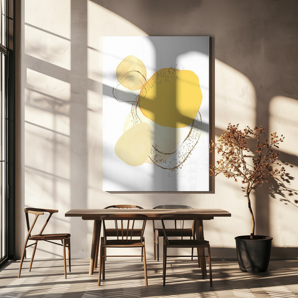 Golden glow | Canvas