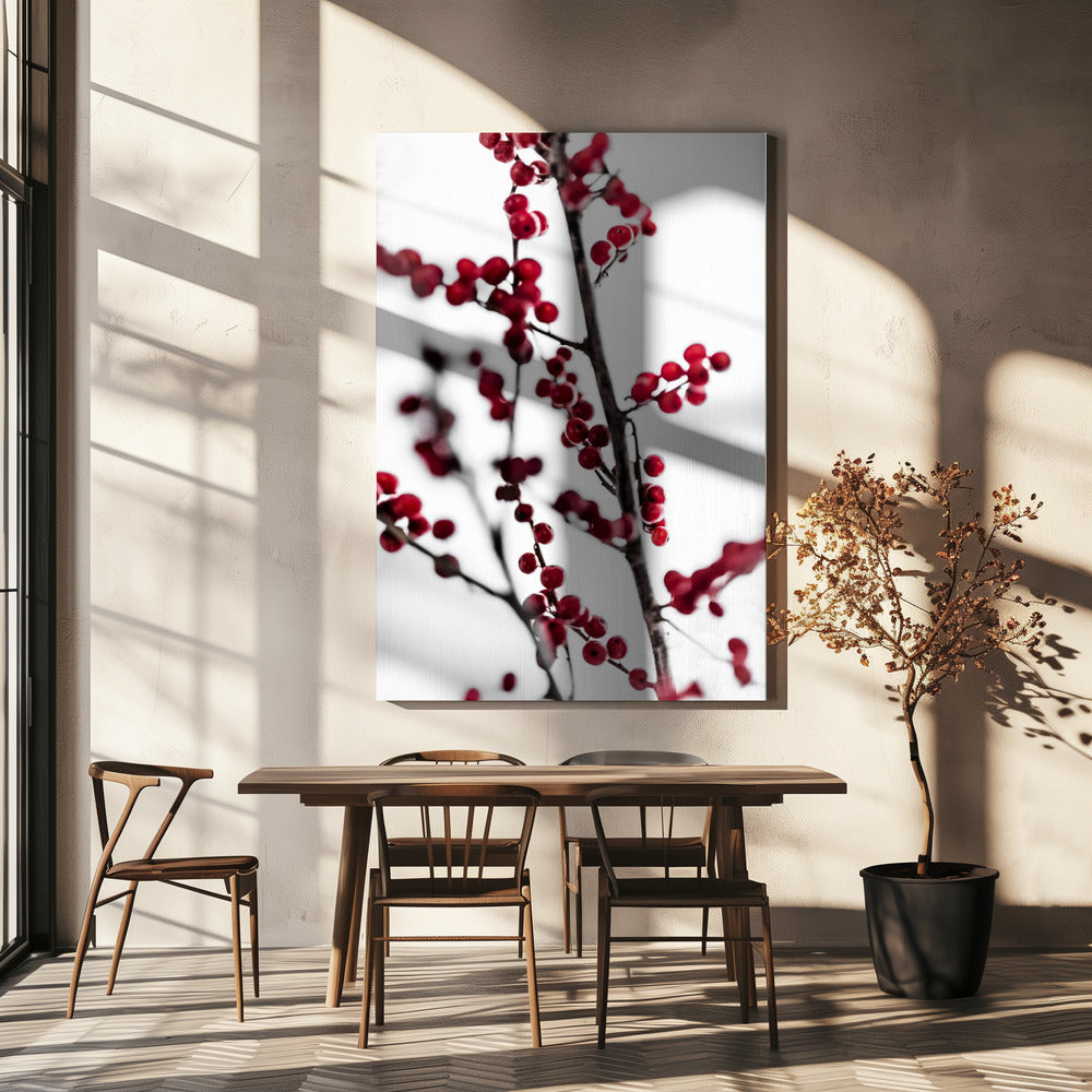 Red Berries 1 | Canvas