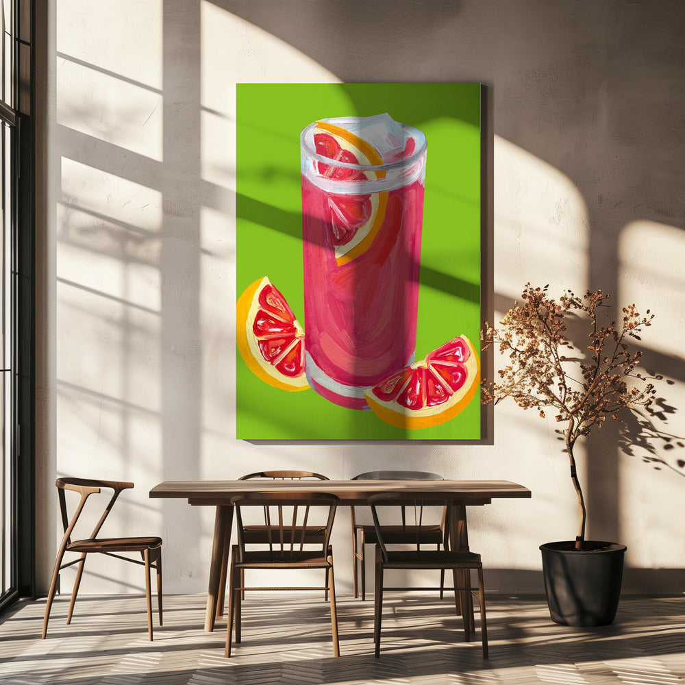 Grapefruit Paloma Pistache | Canvas