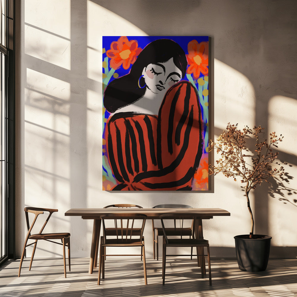Levendige sereniteit | Canvas