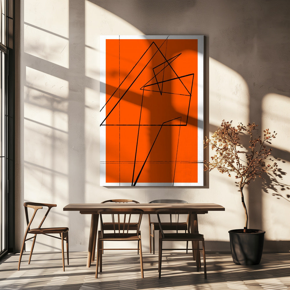Geometrische Wirwar | Canvas
