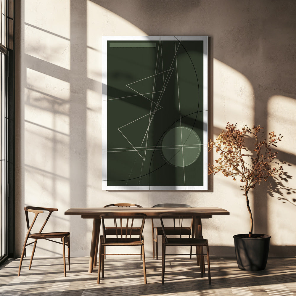 Hoekige symfonie | Canvas