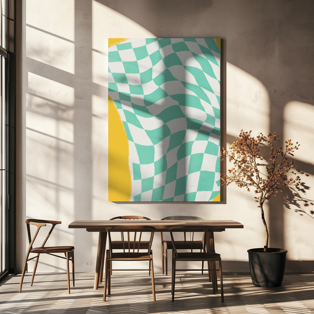 Zomerlijn drogende stof | Canvas