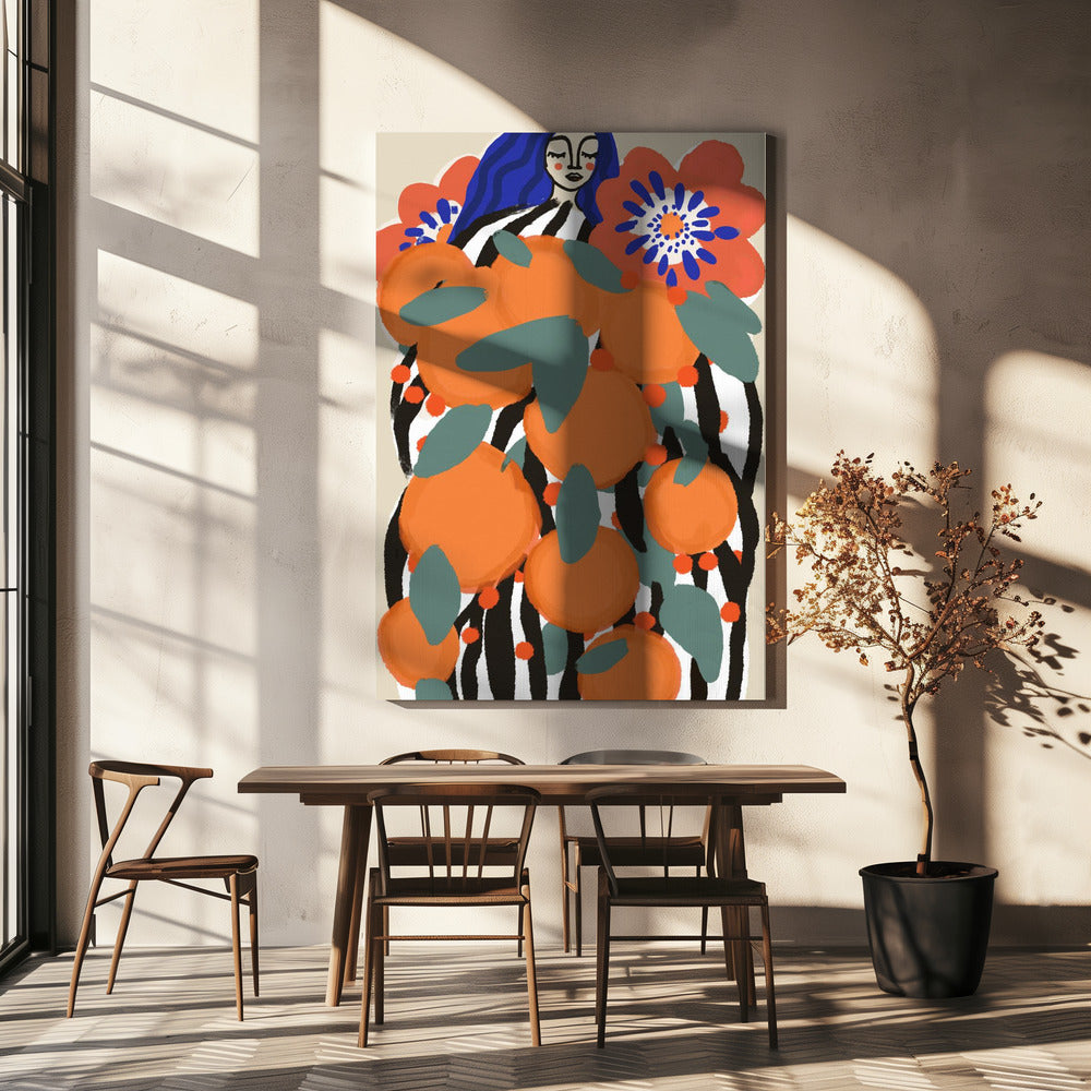 Fruitprinses | Canvas