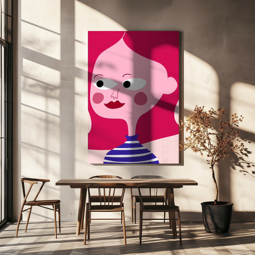 Speelse strepen | Canvas