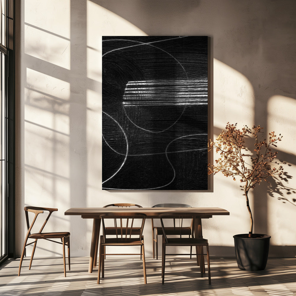 Zwart 2 | Canvas