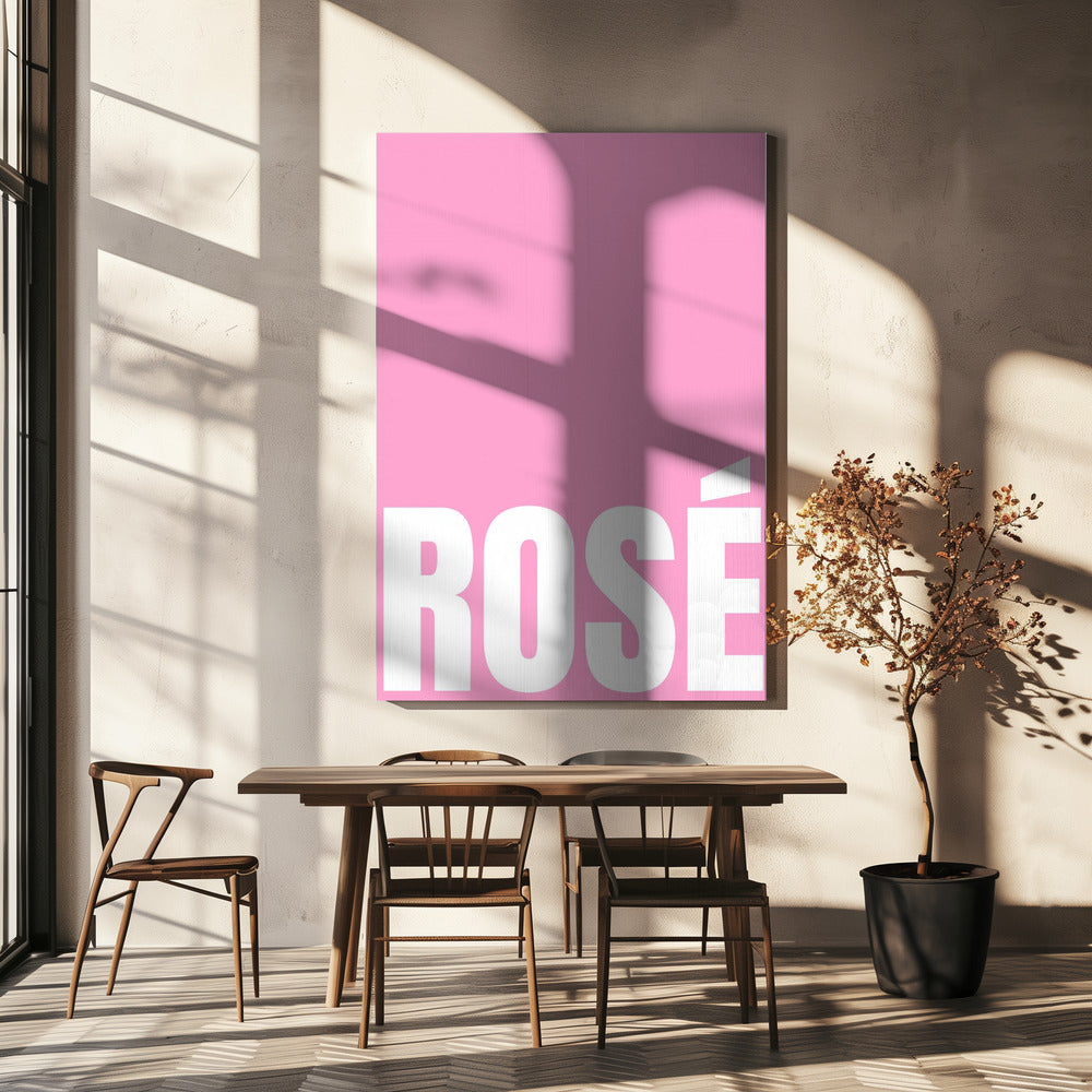 Roze Rosé Essence | Canvas