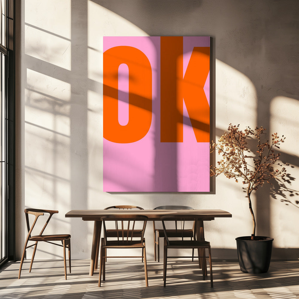 Gedurfde roze statement | Canvas