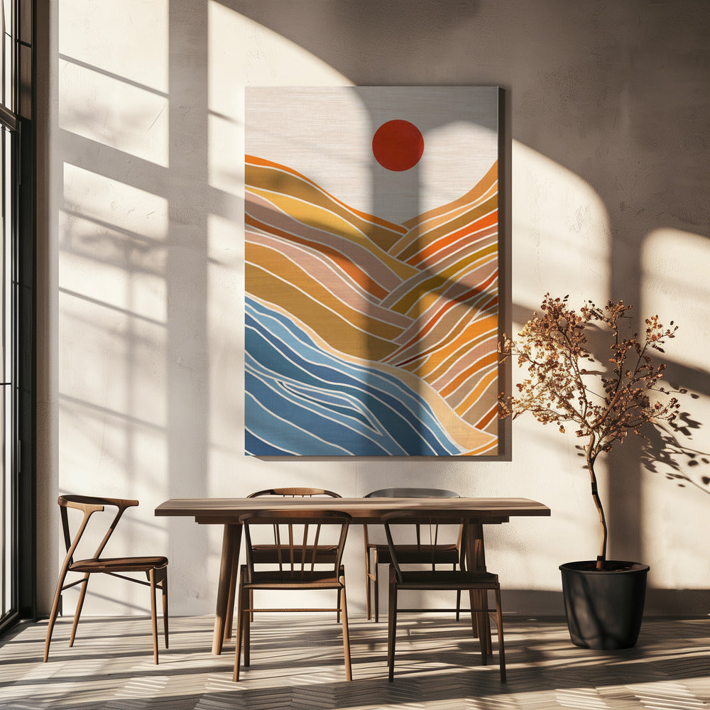 Strandzicht | Canvas