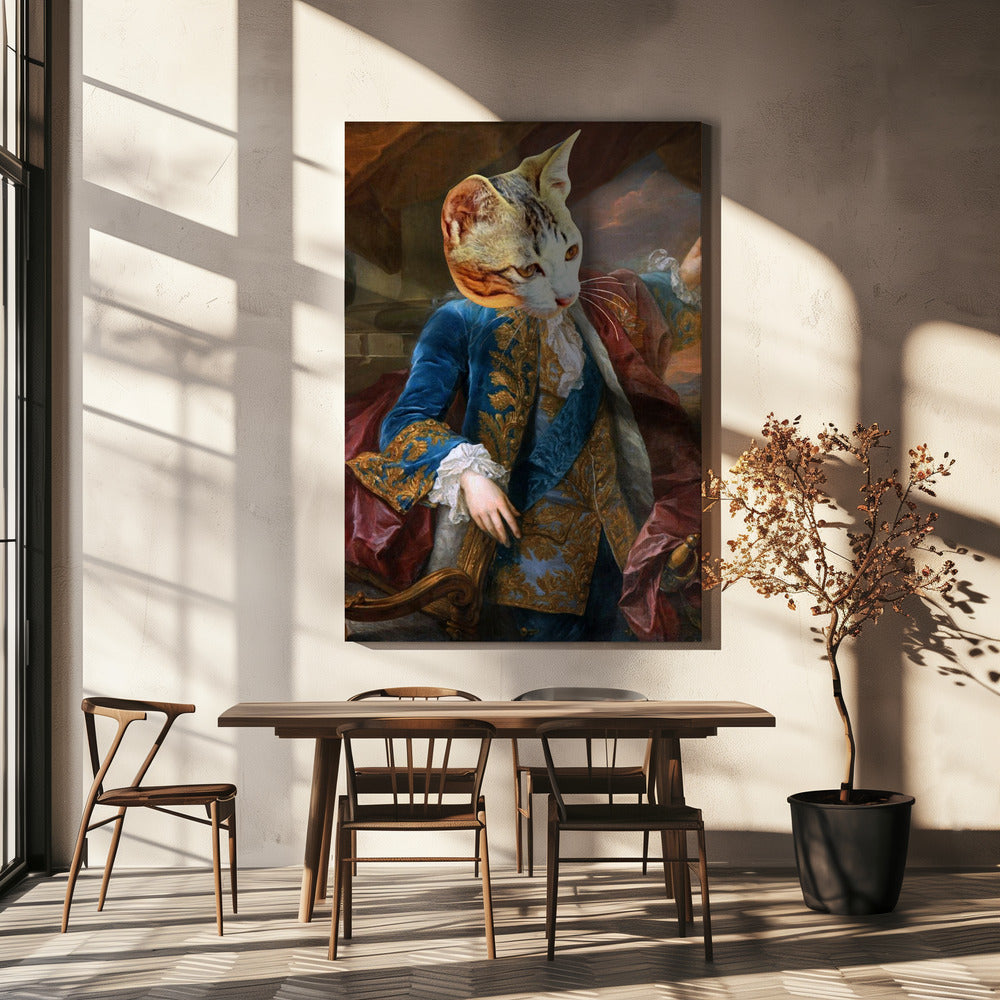 Koninklijke kattenhouding | Canvas