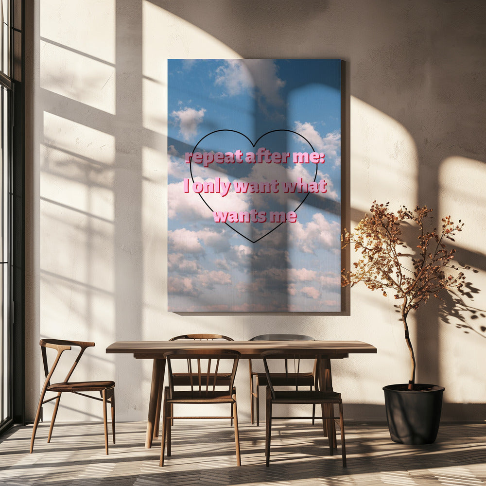Hemel Liefdesmanifest | Canvas