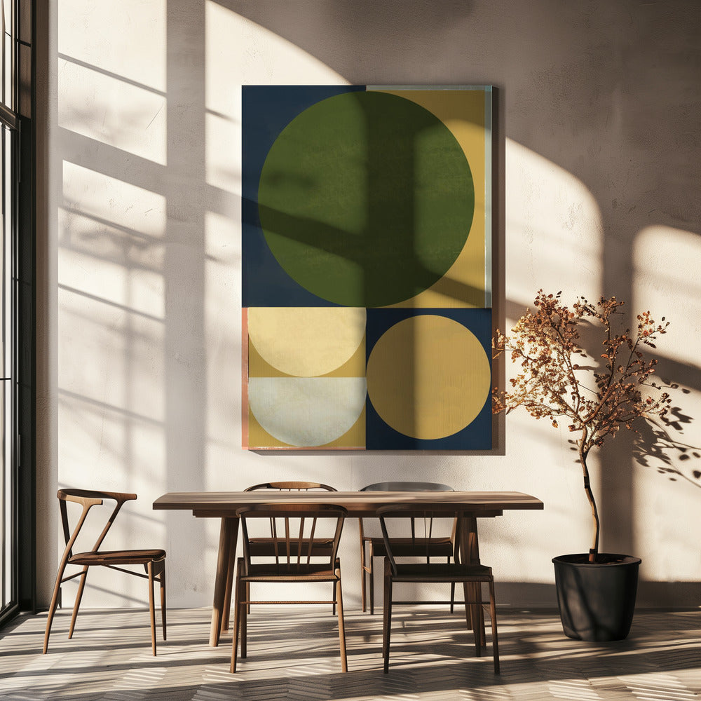 Hedendaagse Geometrisch 1 | Canvas
