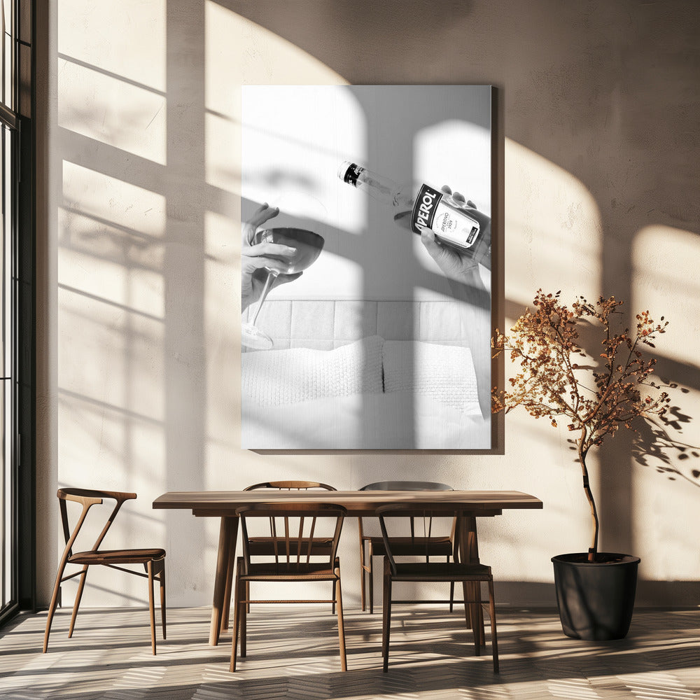 Aperol In Bed Sluiten | Canvas