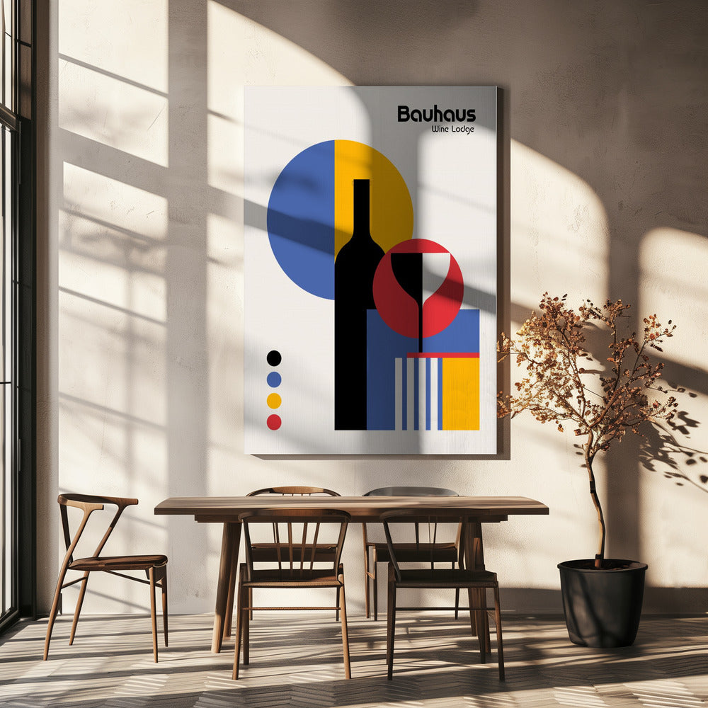 Bauhaus Wijnhuis | Canvas