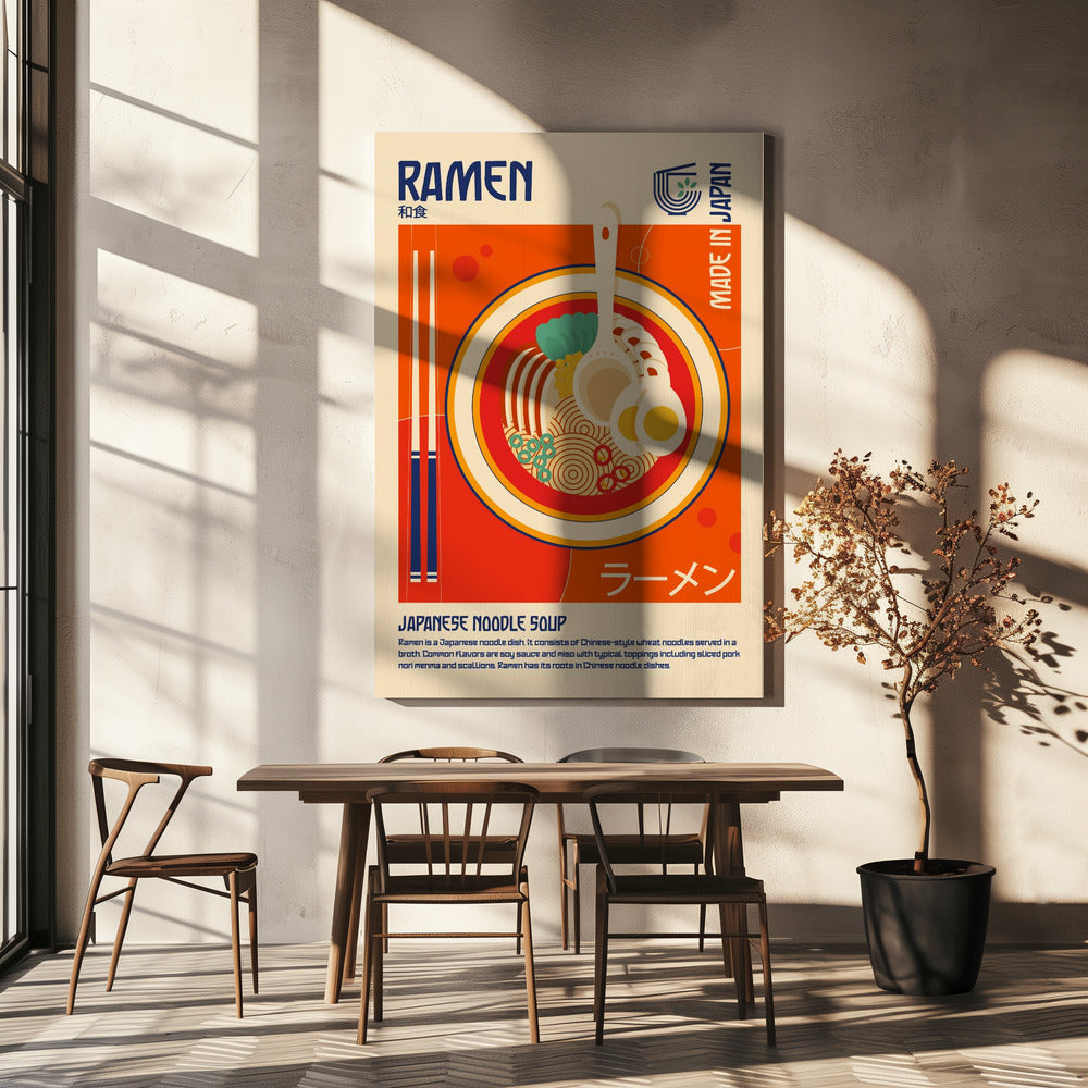 Ramen Japans eten Print | Canvas