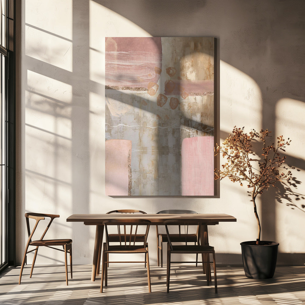 Glorieuze roze-3 | Canvas