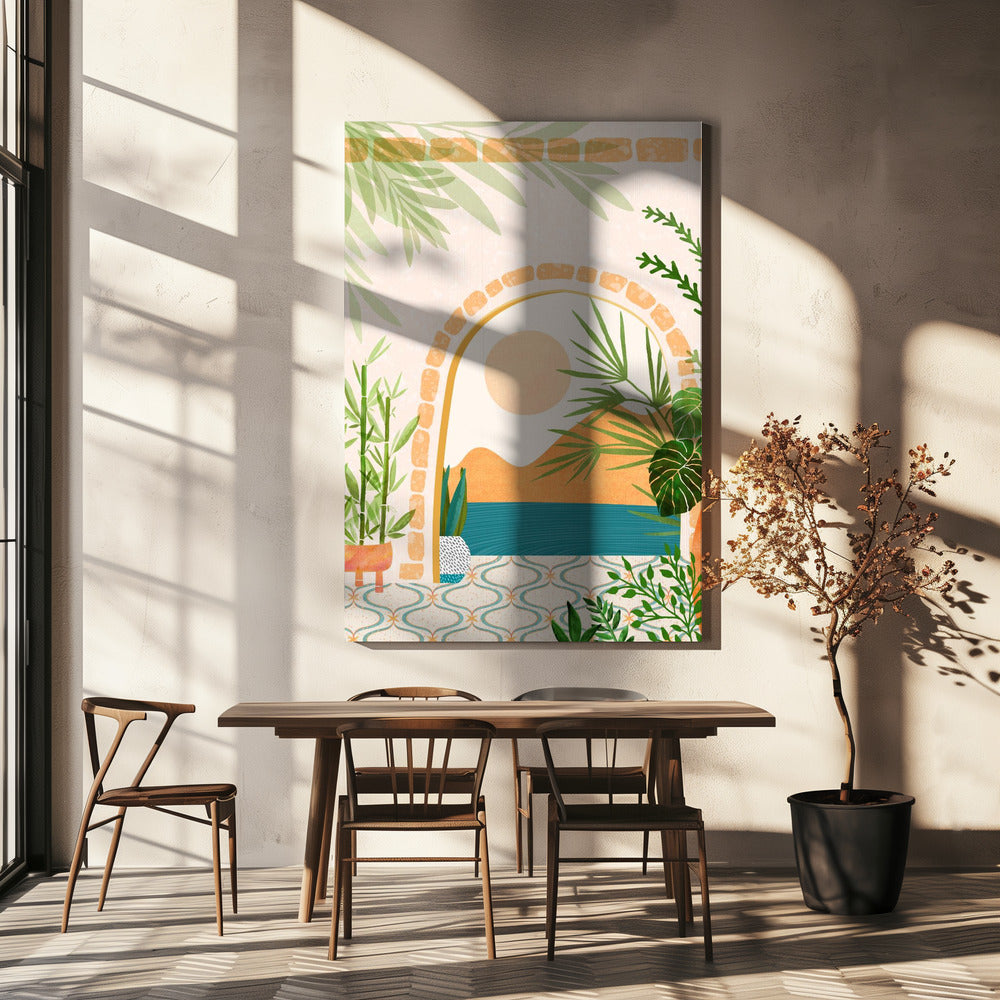 Baja California-villa | Canvas