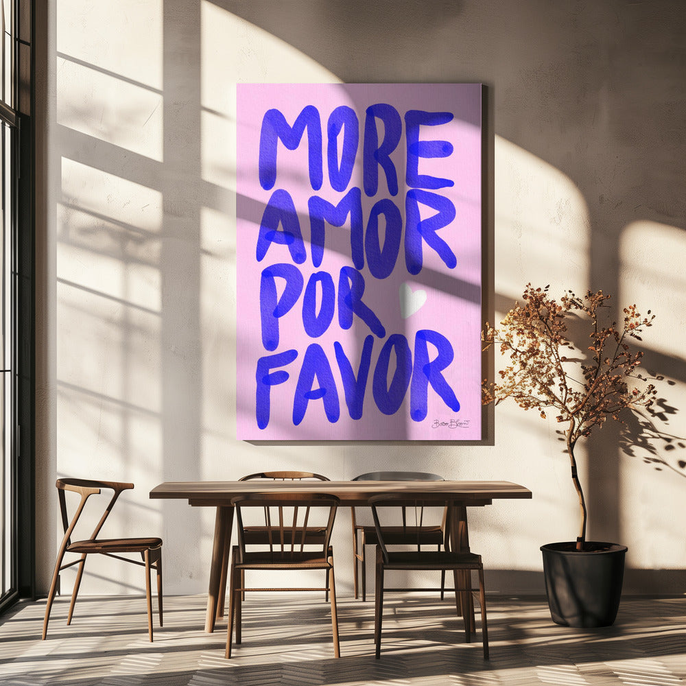 Meer Amor Por Favor | Canvas