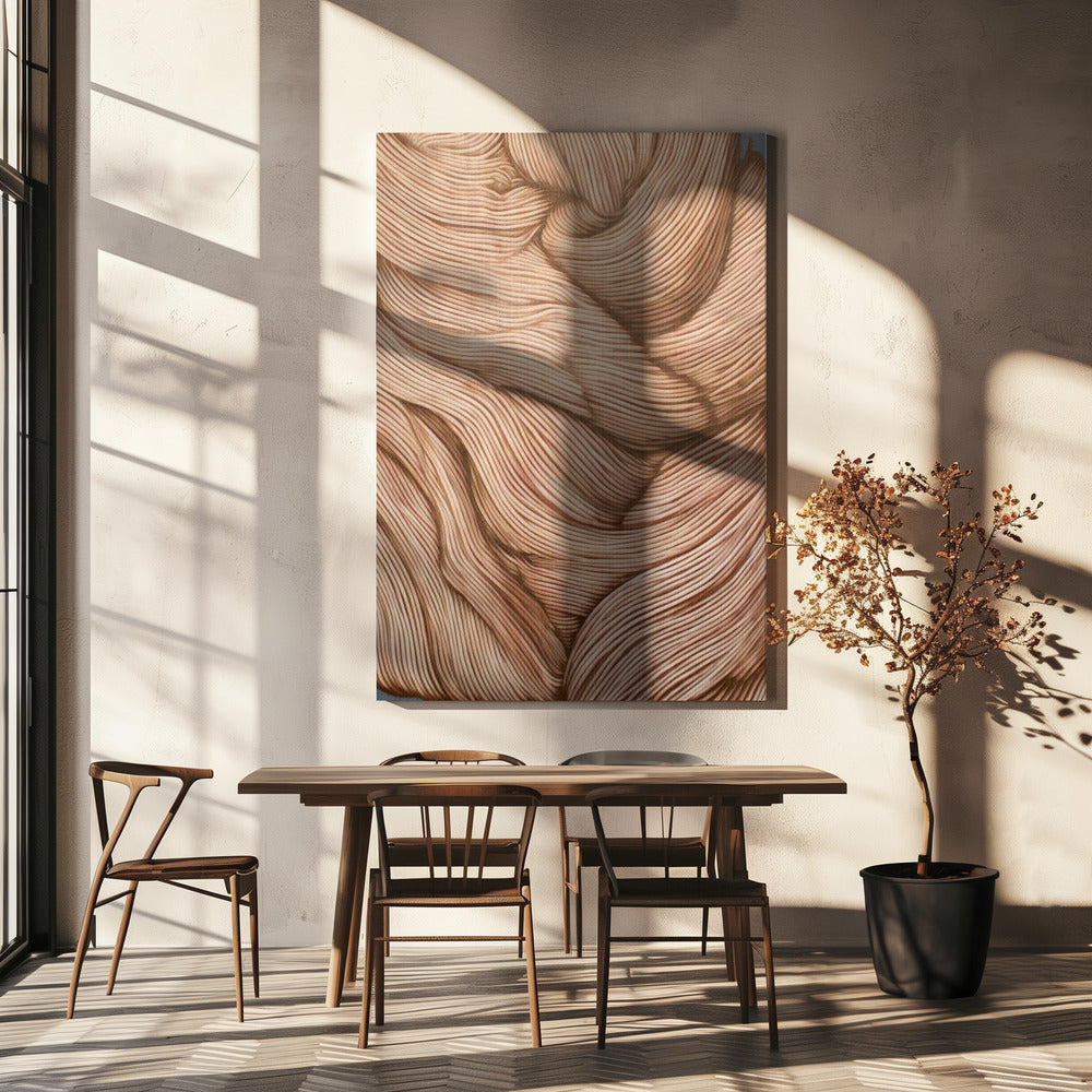Natuurlijn III | Canvas