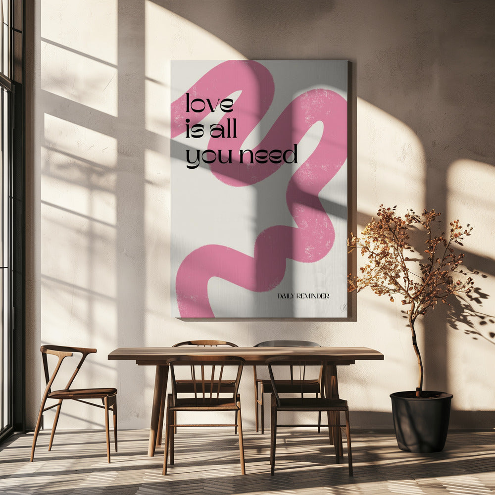 Liefde is alles wat je nodig hebt | Canvas