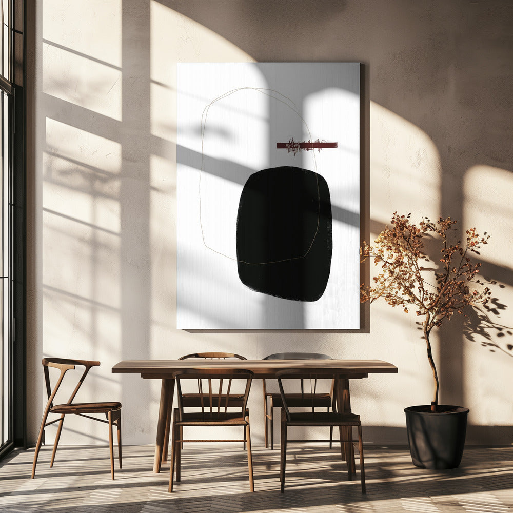 Minimale fluisteringen | Canvas