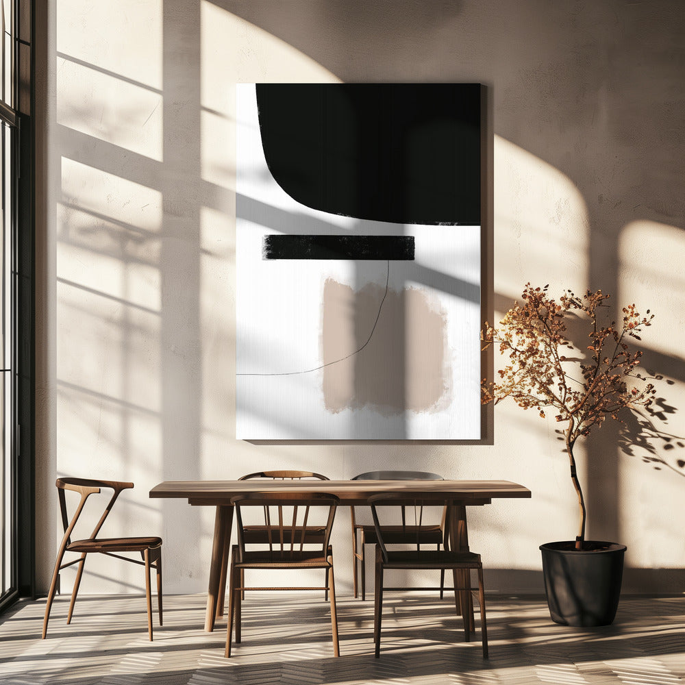 Minimalistische balans | Canvas