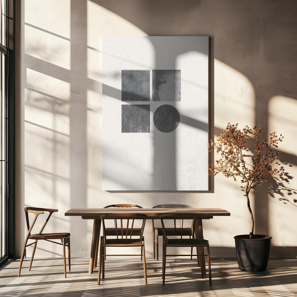 Abstracte Geometrie | Canvas