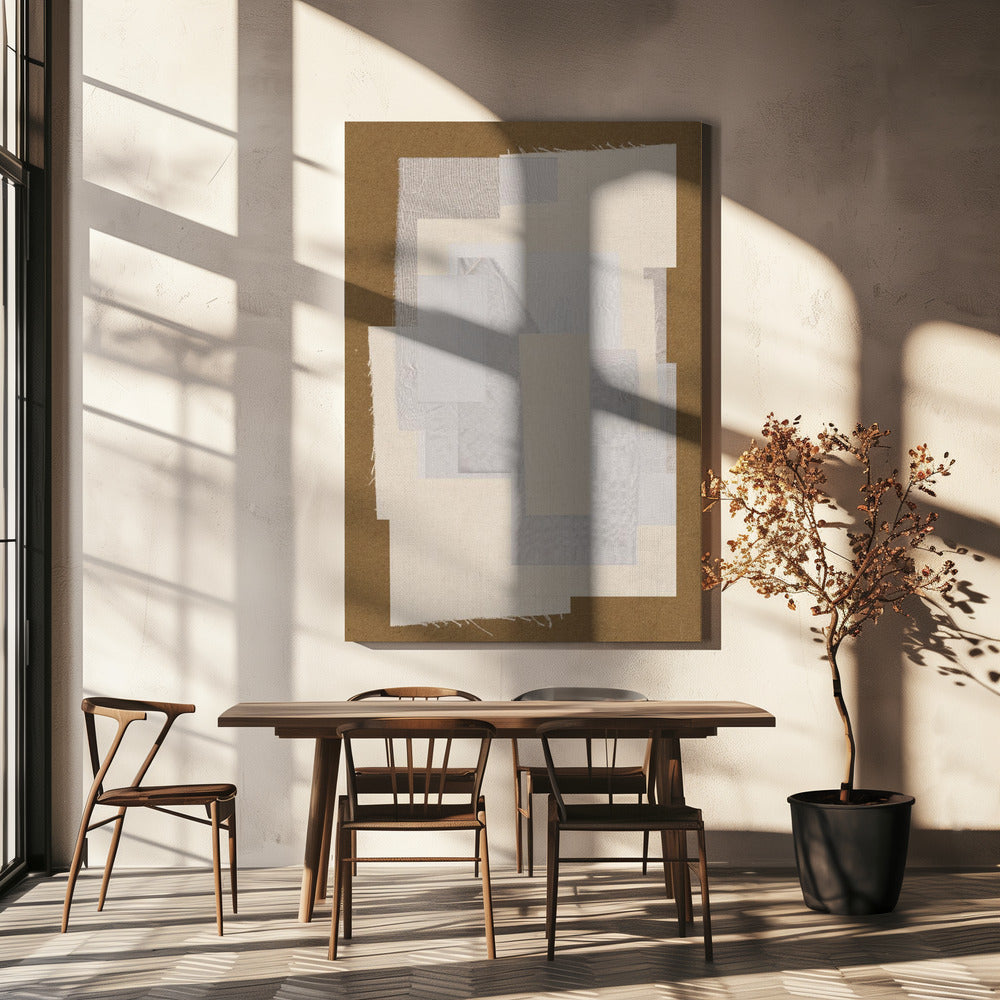 Gelaagde eenvoud | Canvas