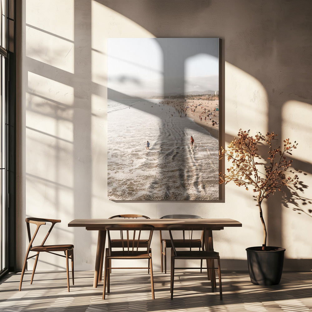 Santa Monica Beach | Canvas