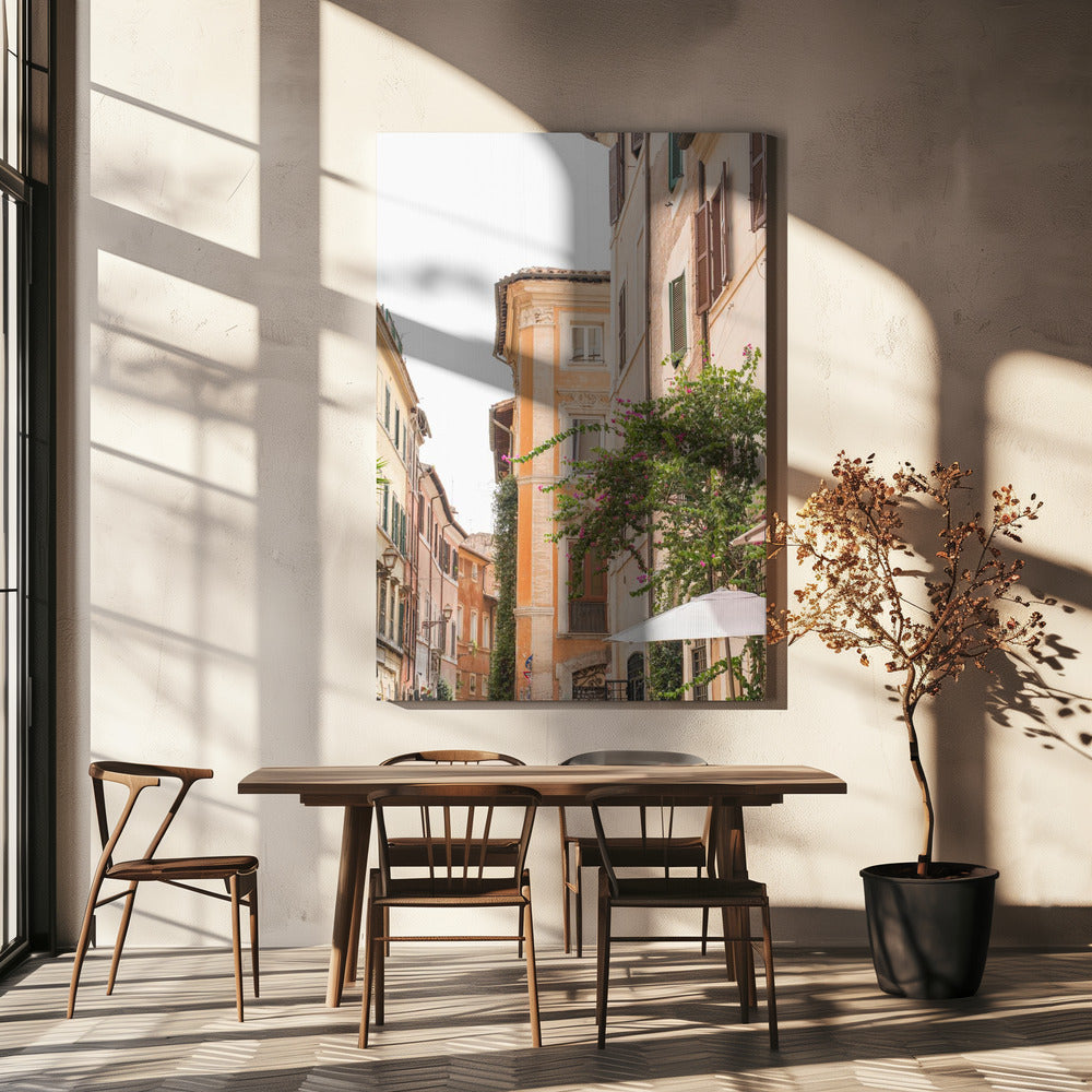 Straten van Rome | Canvas