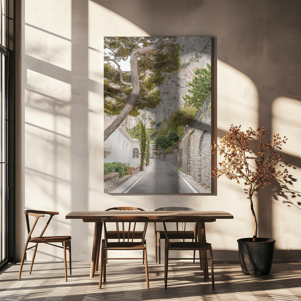Straten van Capri | Canvas