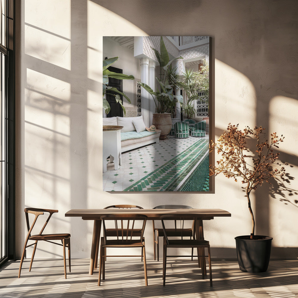 Marrakech Oasis | Canvas