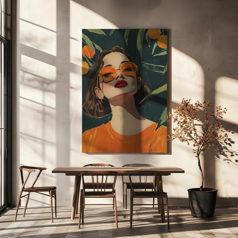Gouden blik | Canvas