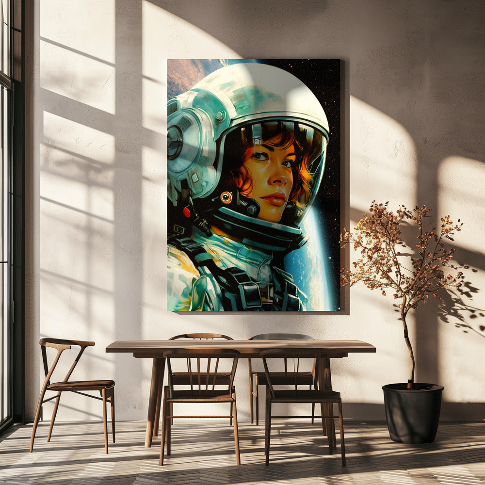 Astronautenposter 1 | Canvas