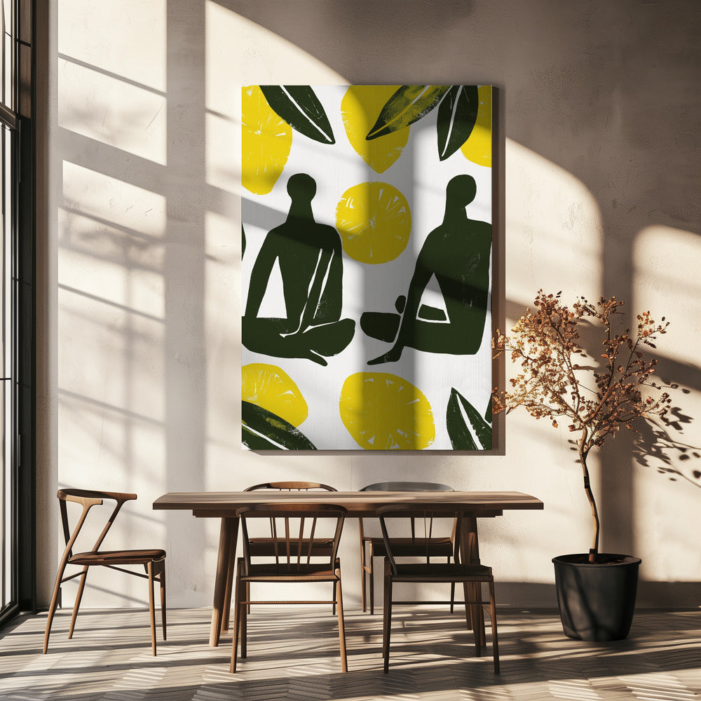 Citroenmeditaties | Canvas