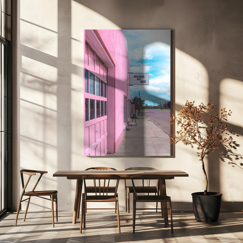 Nergens anders dan hier | Canvas