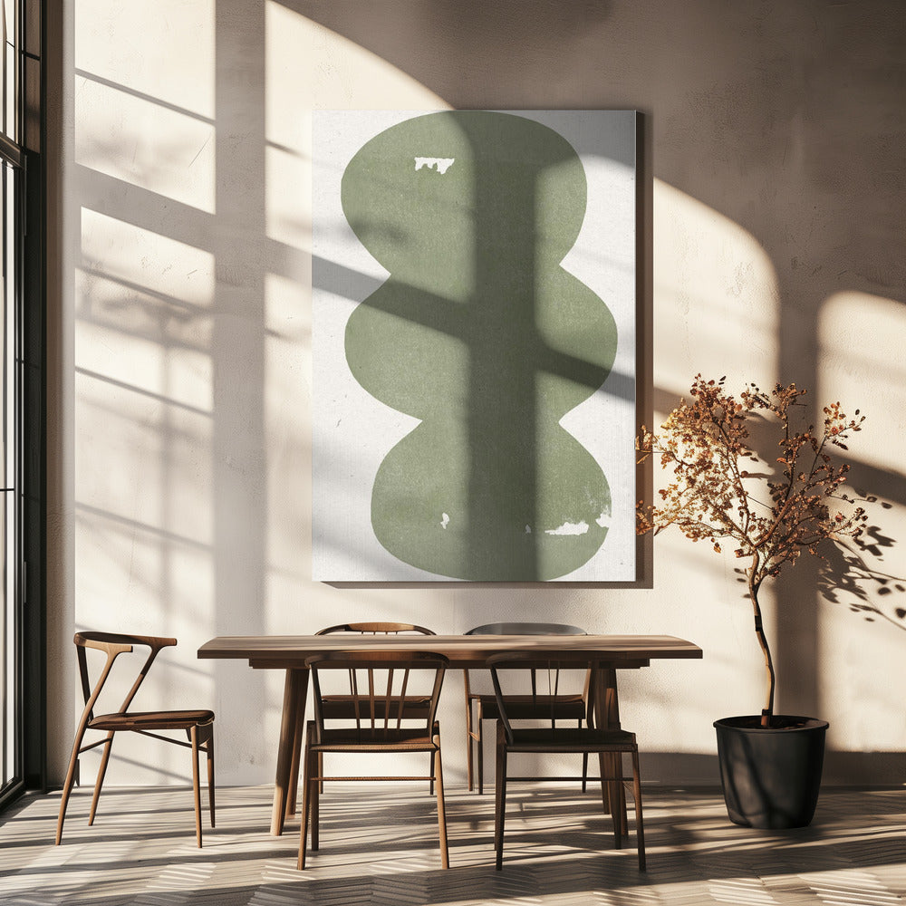 Gebogen monoliet | Canvas