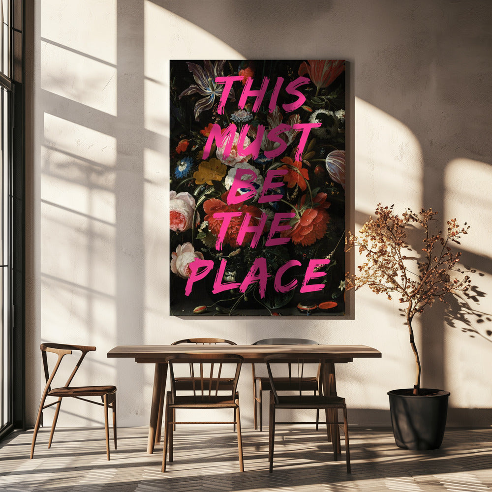 This Must Be The Place | Canvas